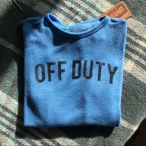 OFF DUTY LS T-shirt // by The Original Retro Brand